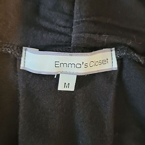 Emma's Closet lightweight casual cardigan in black Size M - Picture 8 of 11